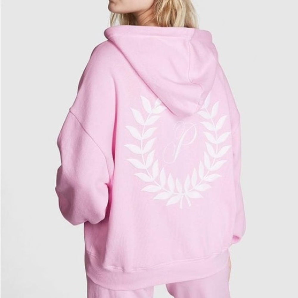 Pink By VS Fleece Lined Hoodie - Picture 4 of 6